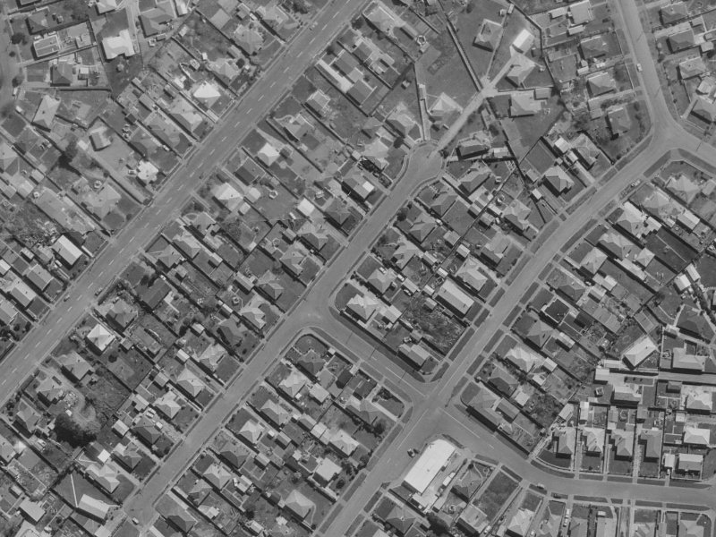 26 Digby Place from the air, 1970-1974
