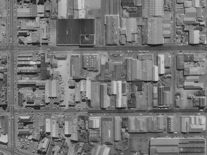 12 Duke Street from the air, 1970-1974