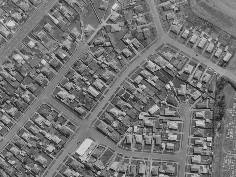 36 McGregors Road from the air, 1970-1974
