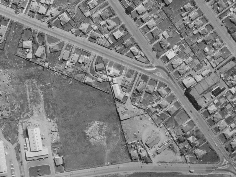7B Buchanans Road from the air, 1970-1974