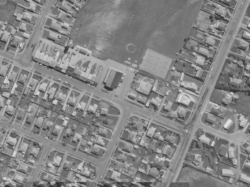8-12 Wycola Avenue from the air, 1970-1974
