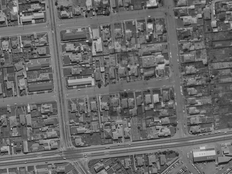 16B Lyndon Street from the air, 1970-1974