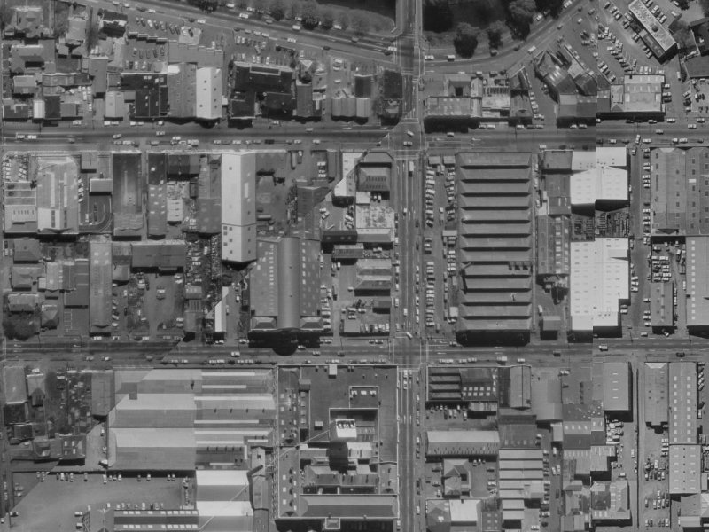 221 Montreal Street from the air, 1970-1974