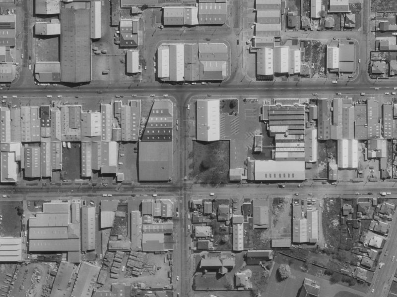 72 Phillips Street from the air, 1970-1974