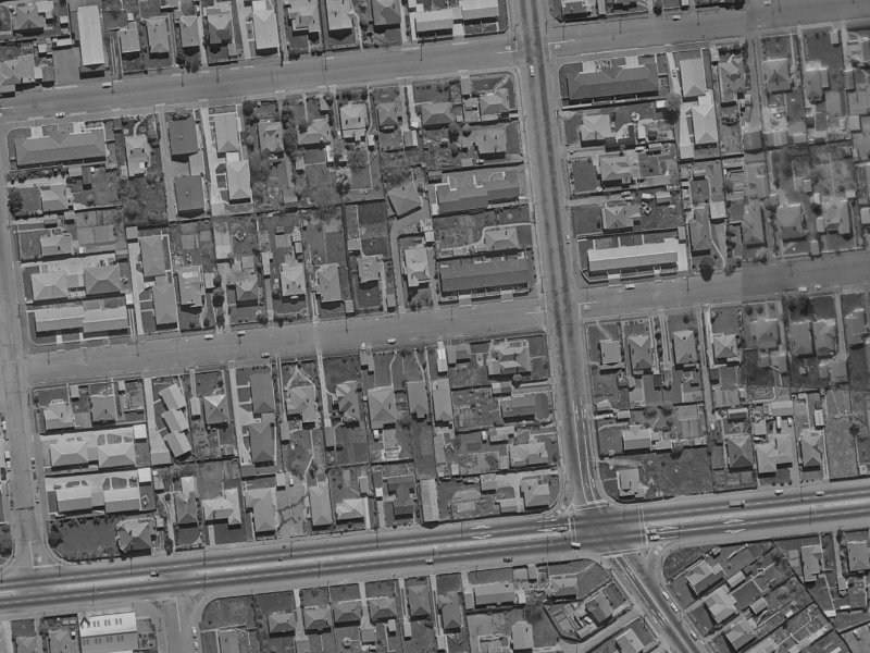 27 Lyndon Street from the air, 1970-1974