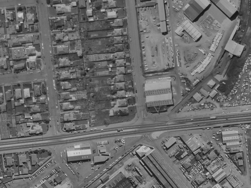 7E Mandeville Street from the air, 1970-1974