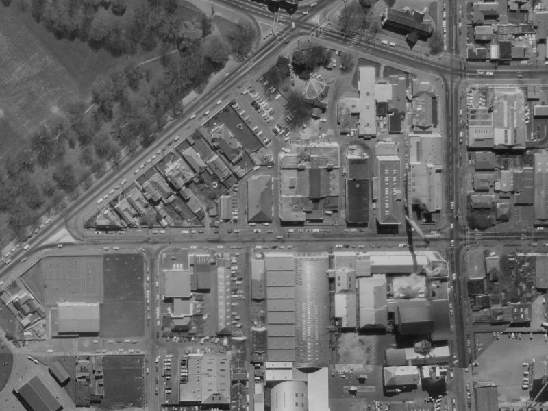 21 St Asaph Street from the air, 1970-1974