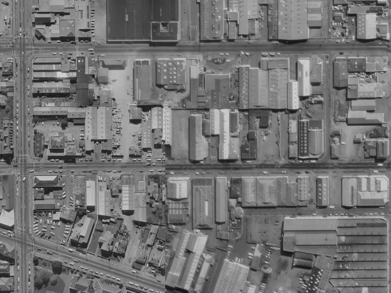 371 Saint Asaph Street from the air, 1970-1974