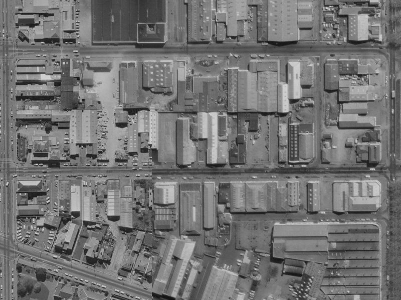 77 Fitzgerald Avenue from the air, 1970-1974