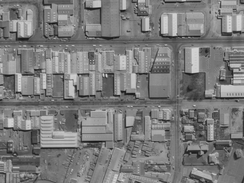 449 St Asaph Street from the air, 1970-1974