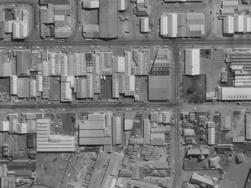 453 Saint Asaph Street from the air, 1970-1974