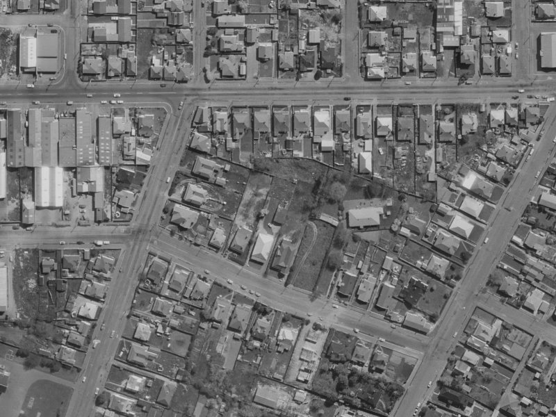 523C Saint Asaph Street from the air, 1970-1974