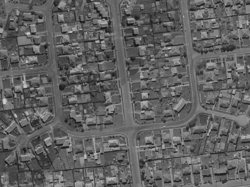 16 Tika Street from the air, 1970-1974