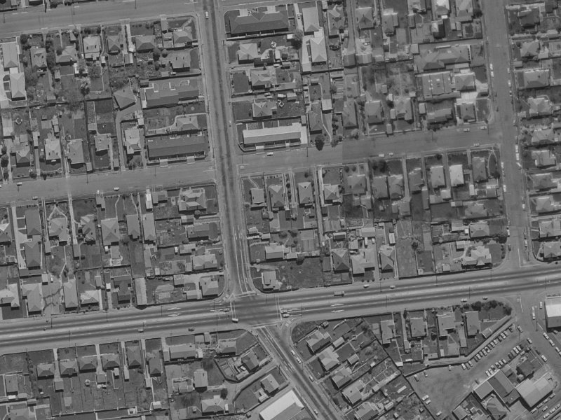 21 Lyndon Street from the air, 1970-1974
