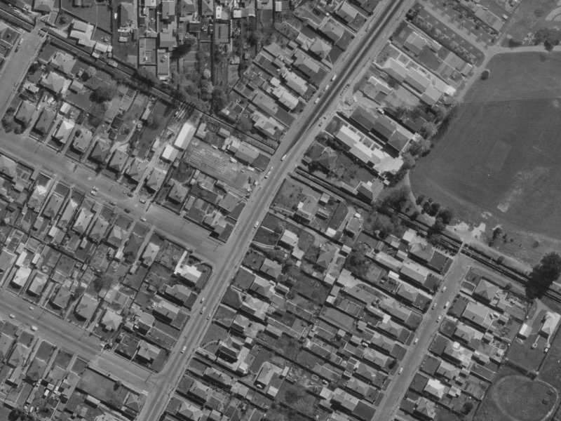 118A Aldwins Road from the air, 1970-1974