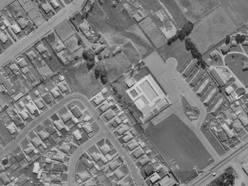 22 Greenhurst Street from the air, 1970-1974