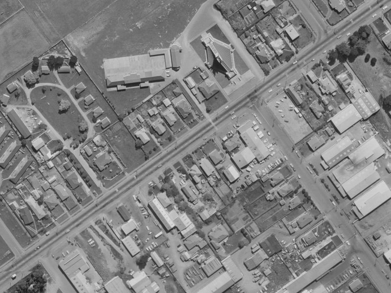 103E Main South Road from the air, 1970-1974