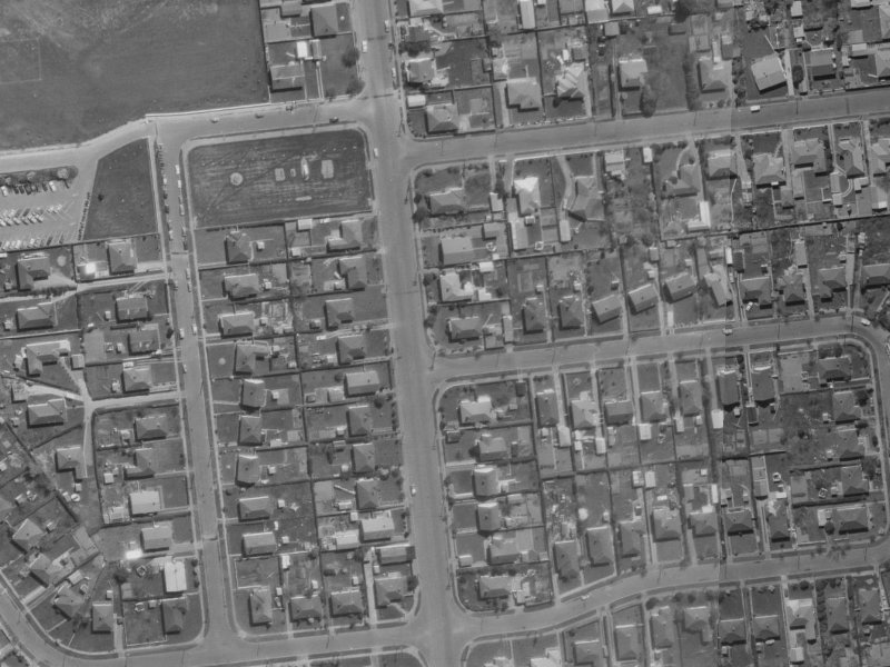 1 Hillary Crescent from the air, 1970-1974