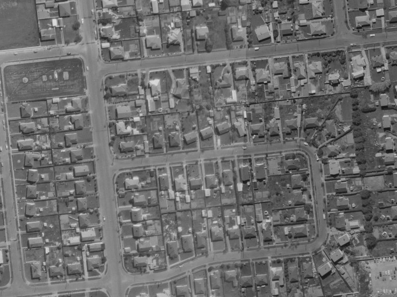 7 Hillary Crescent from the air, 1970-1974
