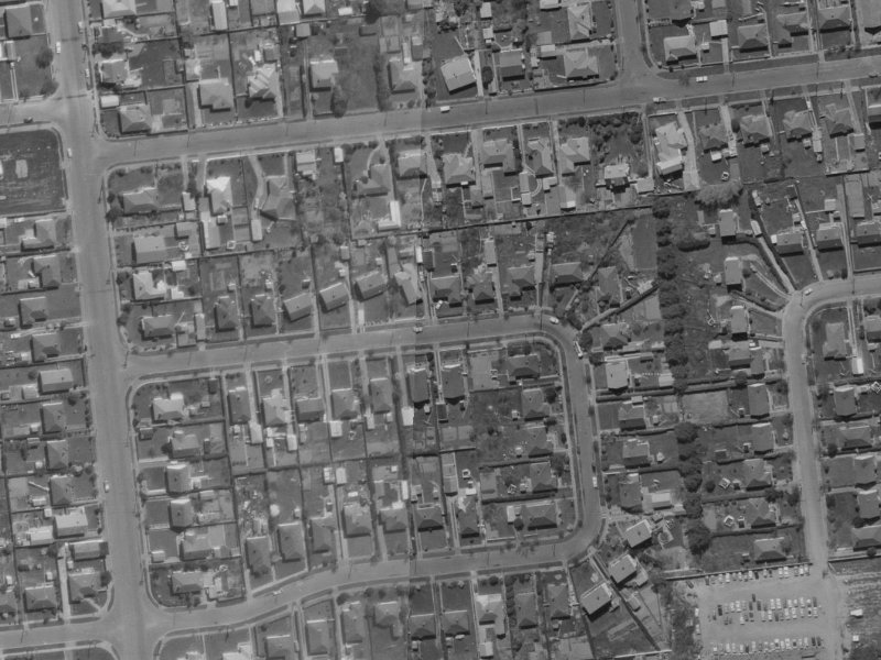 15 Hillary Crescent from the air, 1970-1974