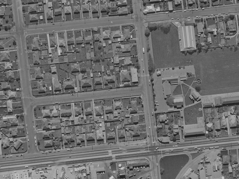 5 Rex Street from the air, 1970-1974