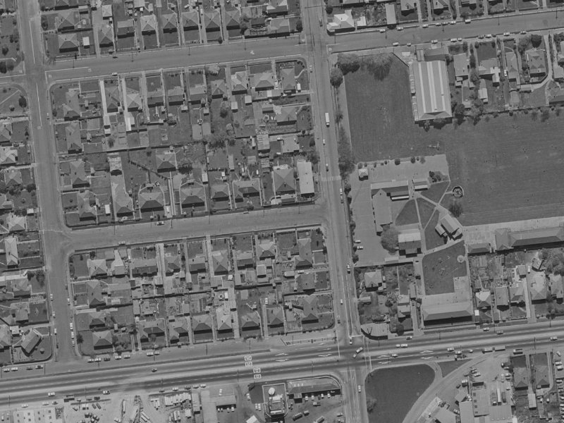 3 Rex Street from the air, 1970-1974