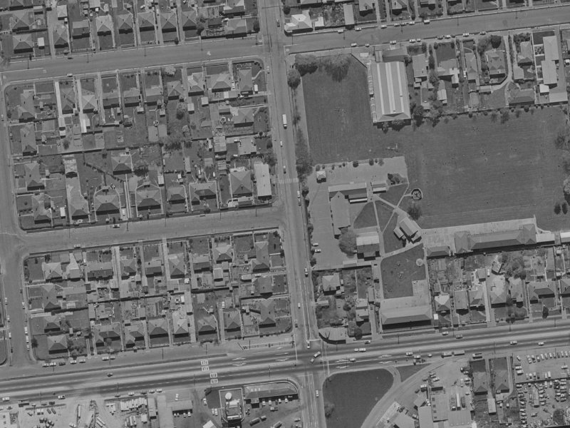 30 Matipo Street from the air, 1970-1974