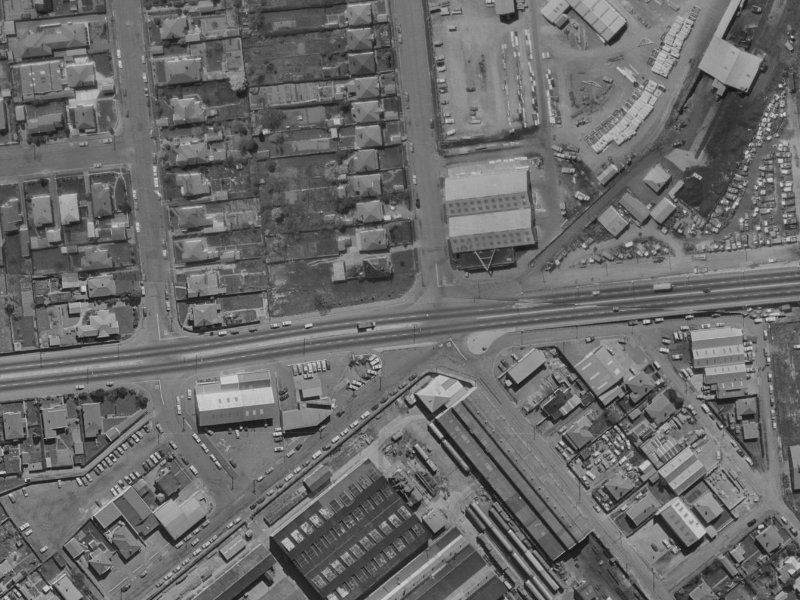 66R Blenheim Road from the air, 1970-1974