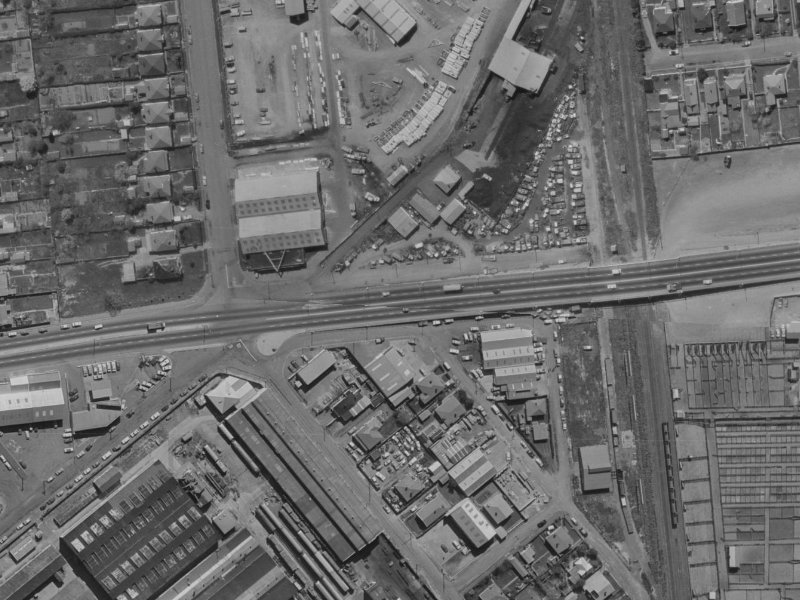 27 Tyne Street from the air, 1970-1974