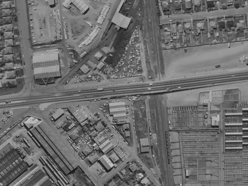 7 Pope Street from the air, 1970-1974
