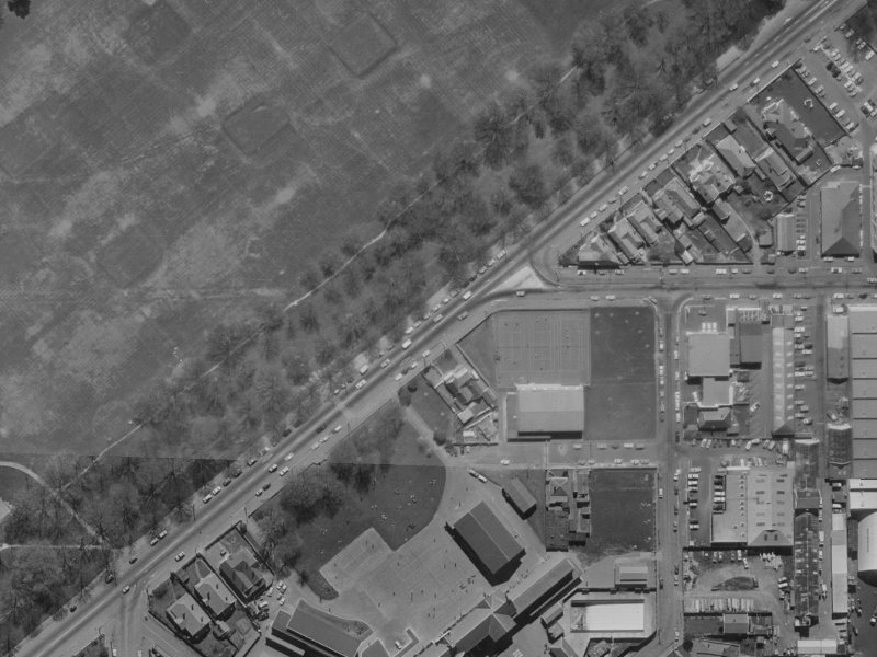 524 Hagley Avenue from the air, 1970-1974