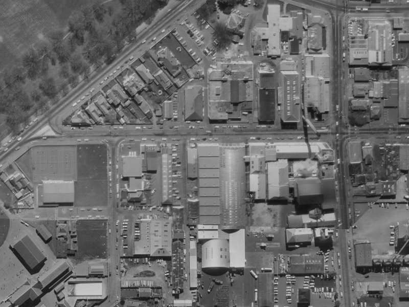 26 St Asaph Street from the air, 1970-1974