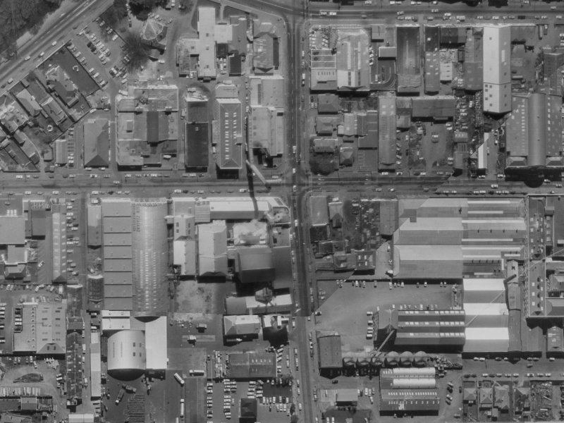 248 Antigua Street from the air, 1970-1974
