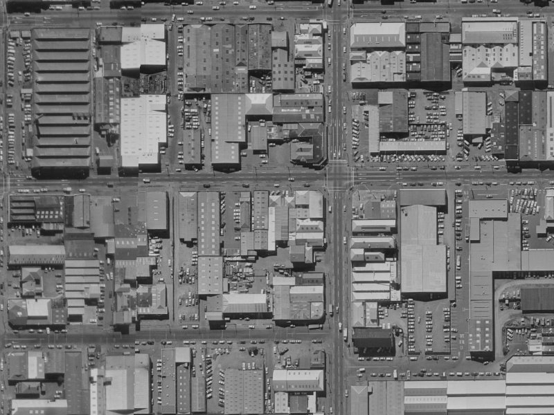 211 Durham St South from the air, 1970-1974
