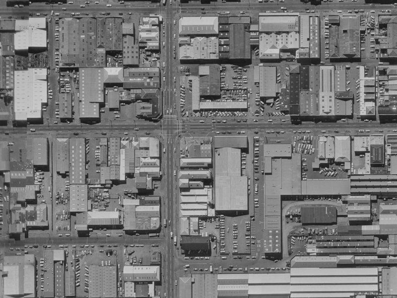 144 Saint Asaph Street from the air, 1970-1974
