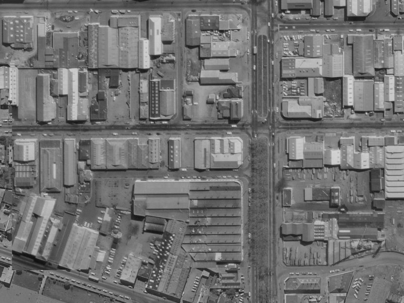 362 Saint Asaph Street from the air, 1970-1974