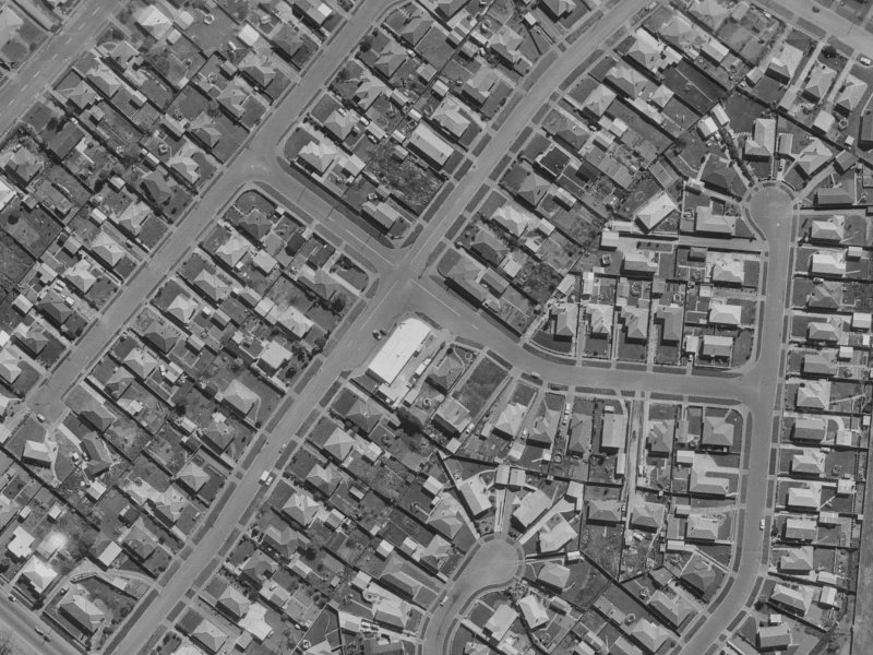 21 Walcot Street from the air, 1970-1974