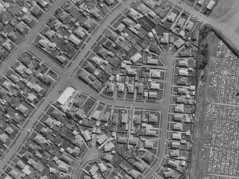 8 Walcot Street from the air, 1970-1974