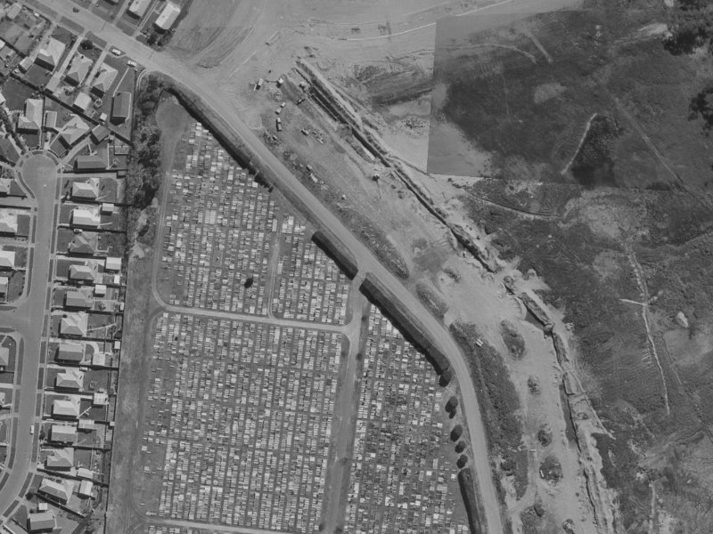 30 Keighleys Road from the air, 1970-1974