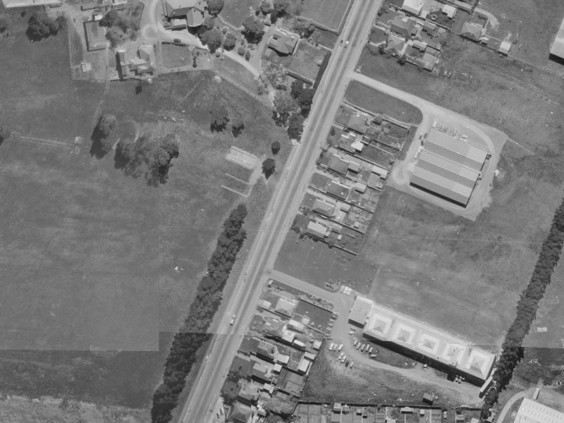 72 Carmen Road from the air, 1970-1974