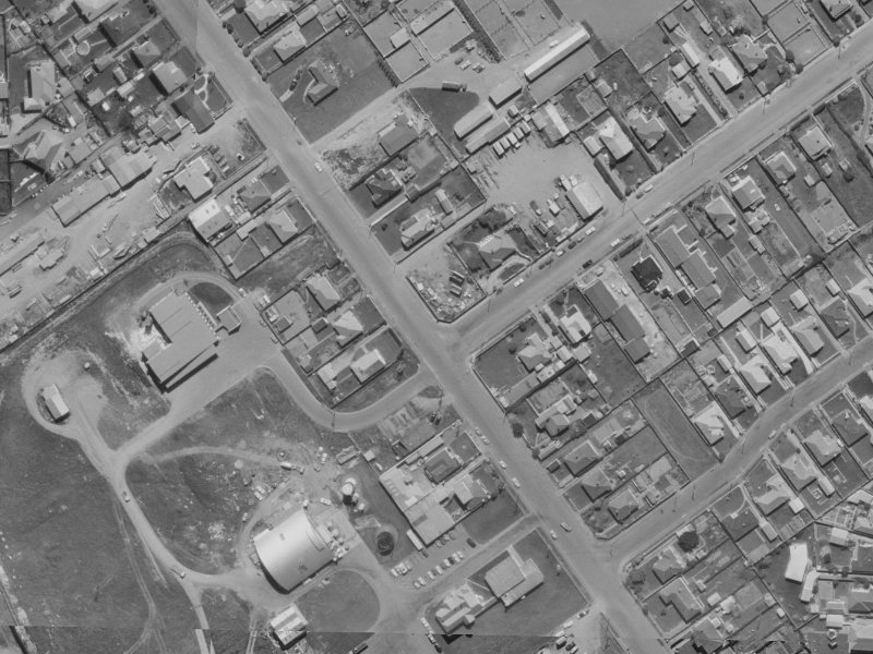 34B Epsom Road from the air, 1970-1974