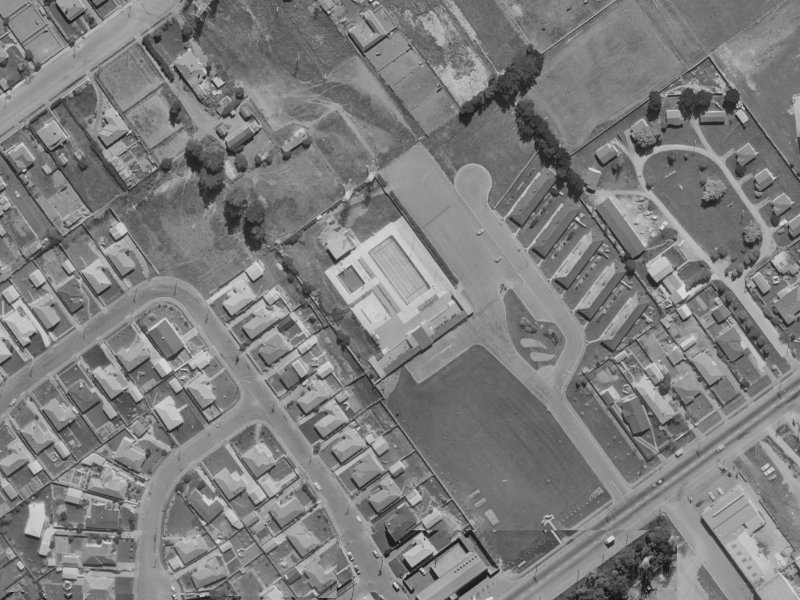134 Main South Road from the air, 1970-1974