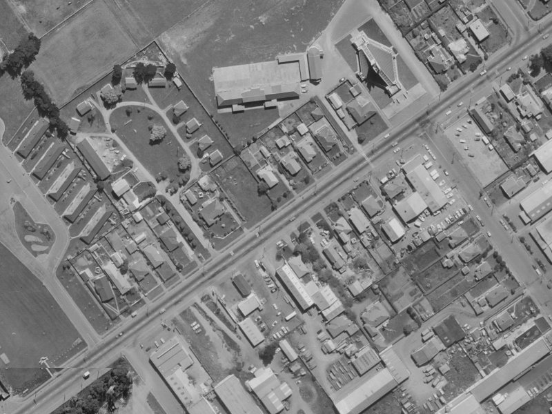 116A Main S Road from the air, 1970-1974