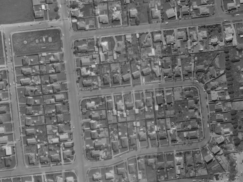 5 Hillary Crescent from the air, 1970-1974