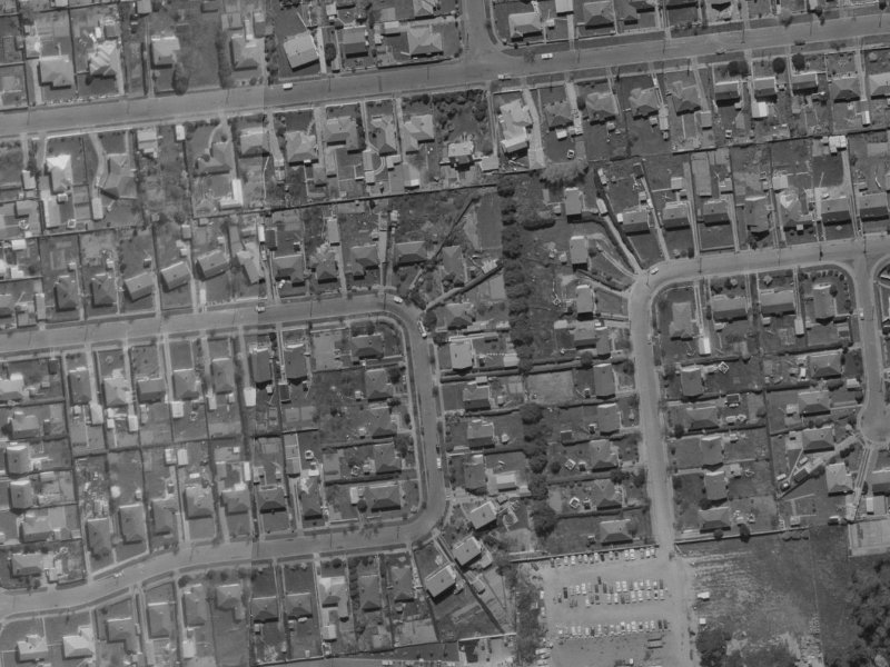 25 Hillary Crescent from the air, 1970-1974