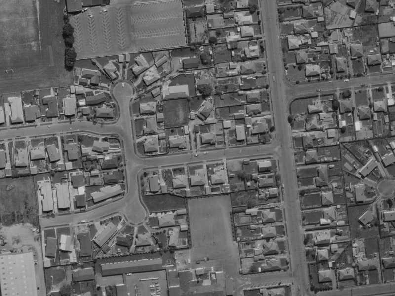 8 Janet Street from the air, 1970-1974