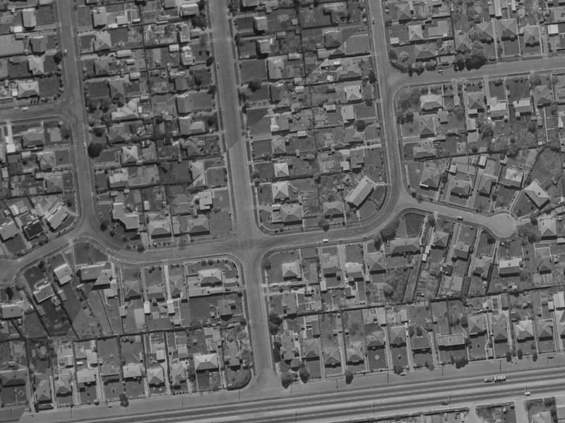 37 Centennial Avenue from the air, 1970-1974