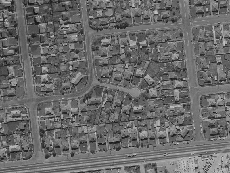 4 Kawaka Street from the air, 1970-1974