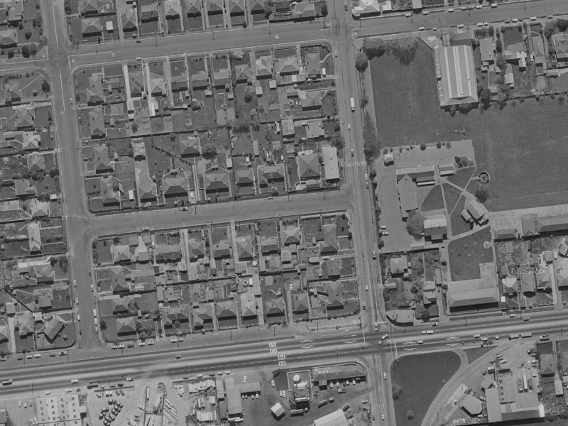 5A Rex Street from the air, 1970-1974