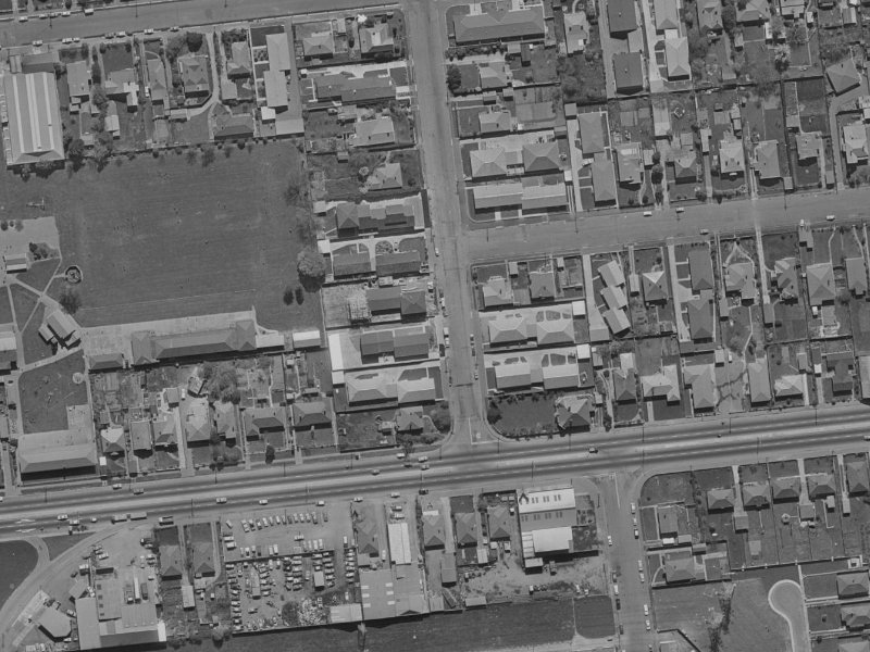 5 Division Street from the air, 1970-1974